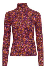 ICHI Τοπ Ζιβάγκο με Floral Print - Image 4
