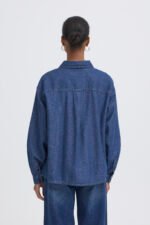 Πουκάμισο ICHI – Denim - Image 2