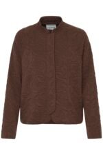 Κοντό Jacket με Ανάγλυφο Floral Σχέδιο ICHI - Image 3