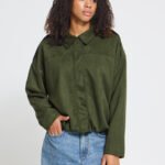 Χακί Πράσινο Casual Jacket ICHI