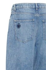 Ανοιχτό Μπλε Barrel Jeans ICHI - Image 4