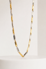 Two Tone Stainless Steel Αλυσίδα Λαιμού - Image 2