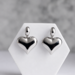 Love Stainless Steel Σκουλαρίκια