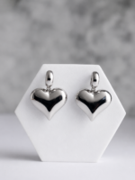 Love Stainless Steel Σκουλαρίκια