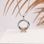 Two Tone Timeless Κολιέ Stainless Steel
