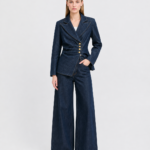 Denim Παντελόνα Wide Leg Ψηλόμεση