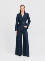 Denim Παντελόνα Wide Leg Ψηλόμεση